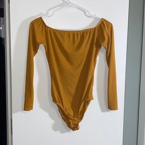 Off the shoulder bodysuit